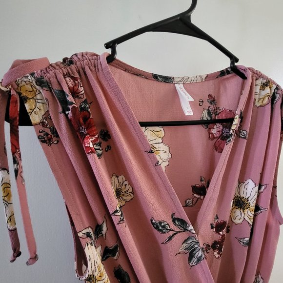 Midi floral dress - Picture 2 of 2